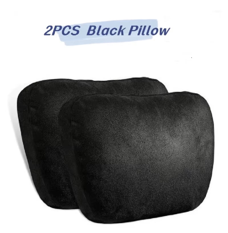 Car Neck Pillow Car Seat Headrest Pillow Auto Memory Cotton Protector Cushion for Universal Car Head Support for Gaming Chair all good