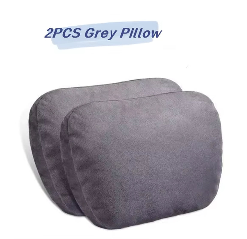 Car Neck Pillow Car Seat Headrest Pillow Auto Memory Cotton Protector Cushion for Universal Car Head Support for Gaming Chair all good