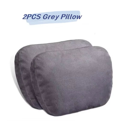 Car Neck Pillow Car Seat Headrest Pillow Auto Memory Cotton Protector Cushion for Universal Car Head Support for Gaming Chair all good