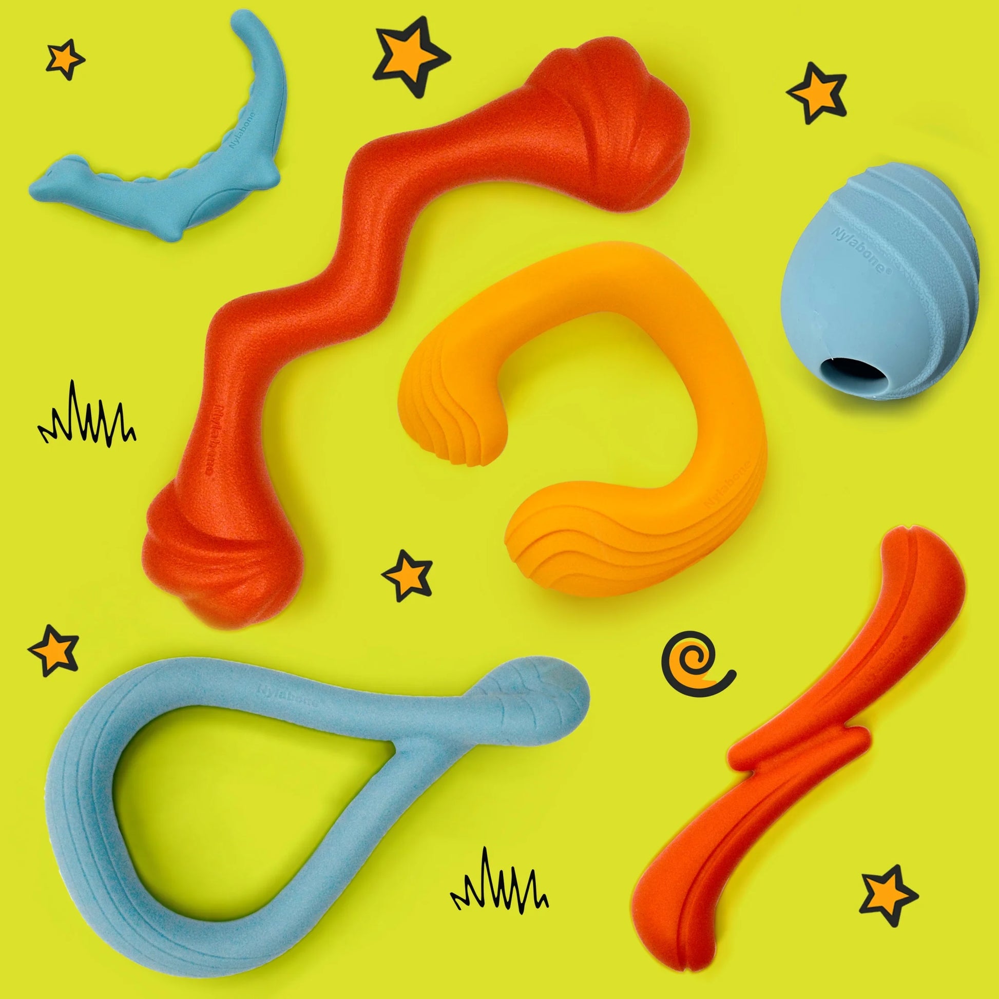 Springa Interactive Dog Toy, Lightweight Flexible Floatable Tug Toy