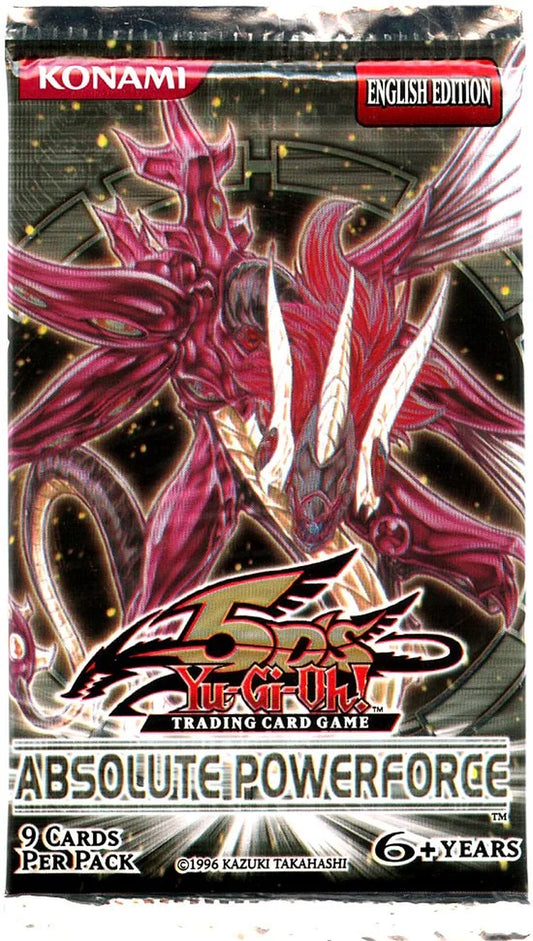 Yugioh Trading Card Game Absolute Powerforce Booster Pack (Unlimited)