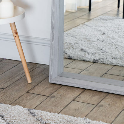 Hanaka - Full Length Grey Oak Rectangle Mirror - 200cm x 100cm-1
