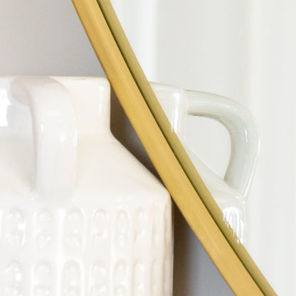 Izumi - Gold Metal Irregular Mirror - 120cm x 90cm-1