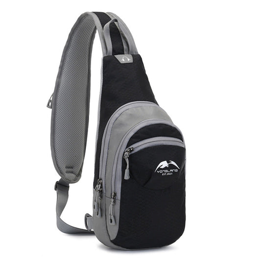Casual Crossbody Chest Bag Sling Shoulder Men's Bag-0