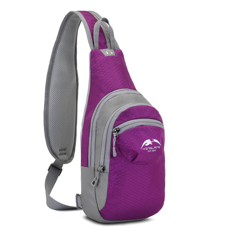 Casual Crossbody Chest Bag Sling Shoulder Men's Bag-5