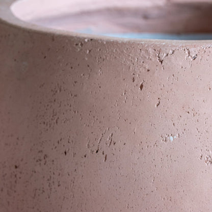 Orbello | Blushstone – 55cm Extra Large Concrete Sphere Planter – 82L Round Plant Pot-2