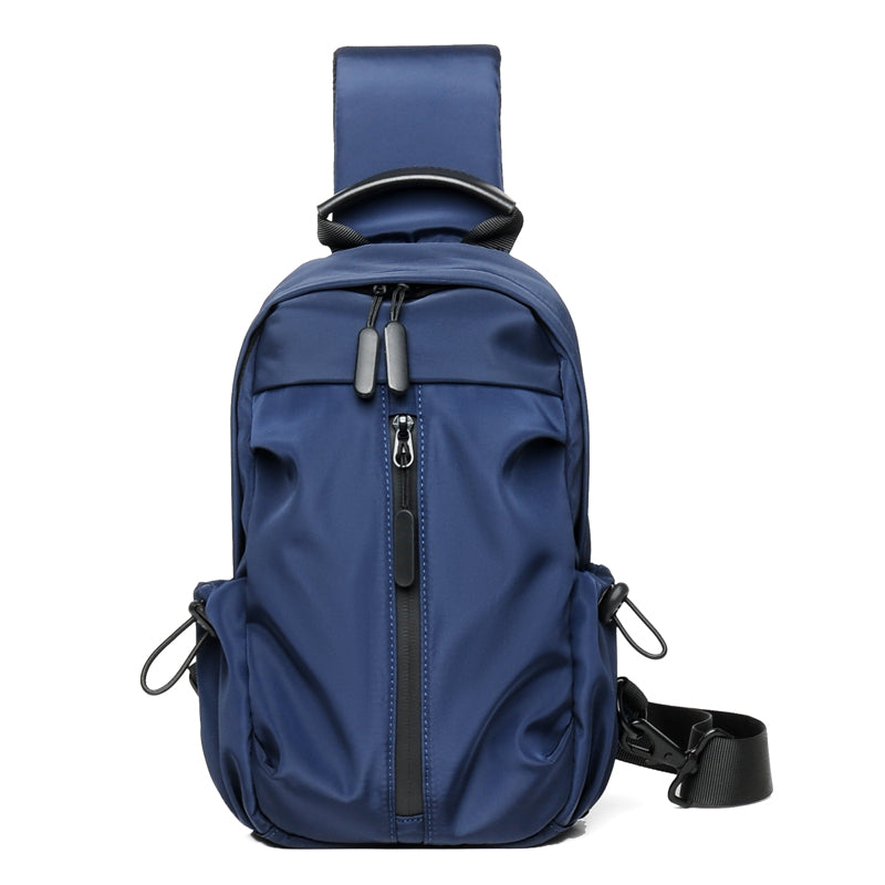 Waterproof Lightweight Crossbody Bag with Multiple Pockets for Men & Women – Durable Nylon Chest Bag for Travel, Hiking & Daily Use-4
