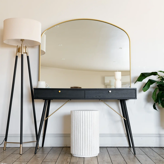 Yoko - Gold Metal Gentle Arch Mirror - 95cm x 120cm-0